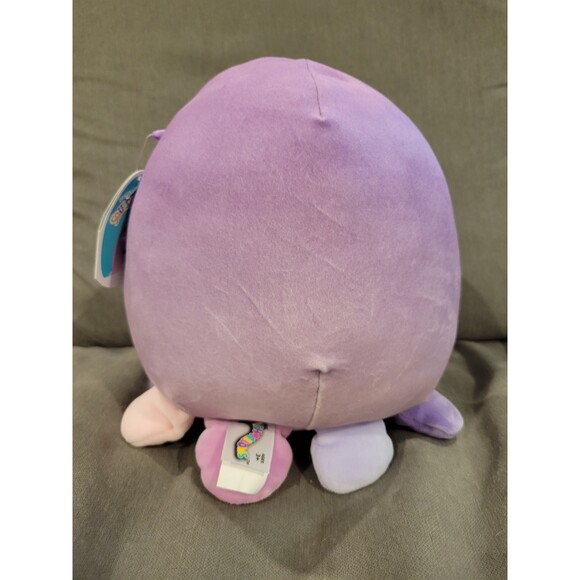 Squishmallow Violet the Octopus with Flower 8" Plush Stuffed Animal NWT - Picture 7 of 8